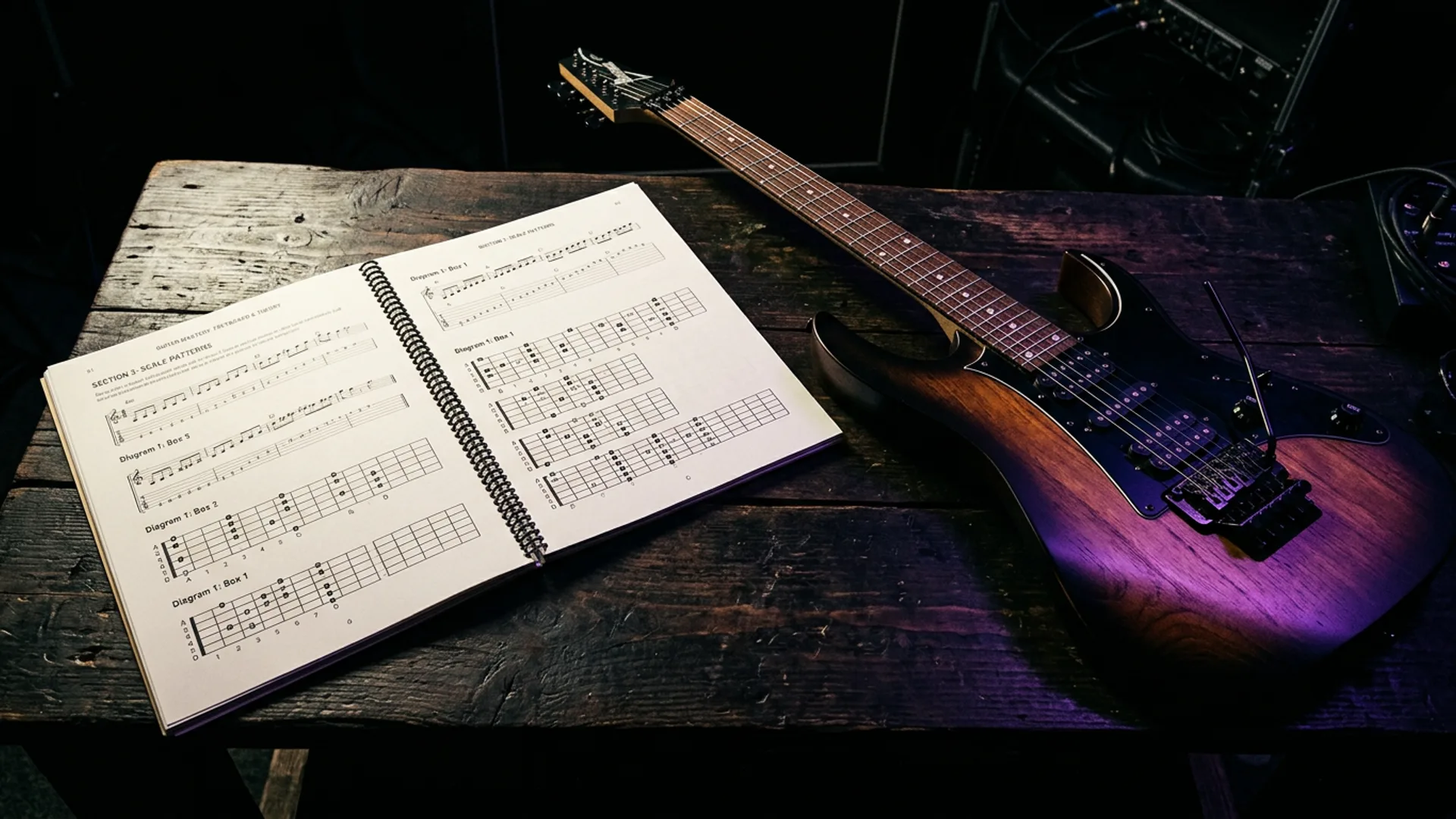 Big Hair Theory shred guitar PDF books